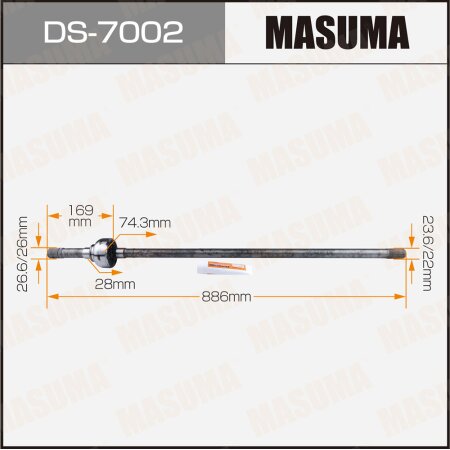 Привод в сборе MASUMA, DS-7002
