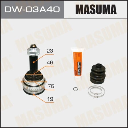 ШРУС наружный Masuma, DW-03A40