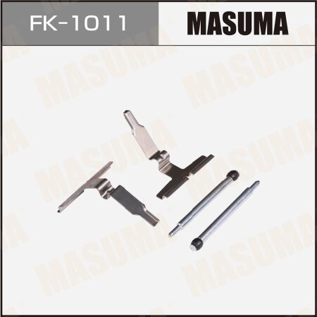 Монтажный комплект фиксаторов тормозных колодок MASUMA, FK-1011
