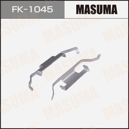 Mounting set of brake pad retainers Masuma, FK-1045