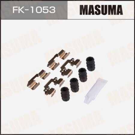 Mounting set of brake pad retainers Masuma, FK-1053