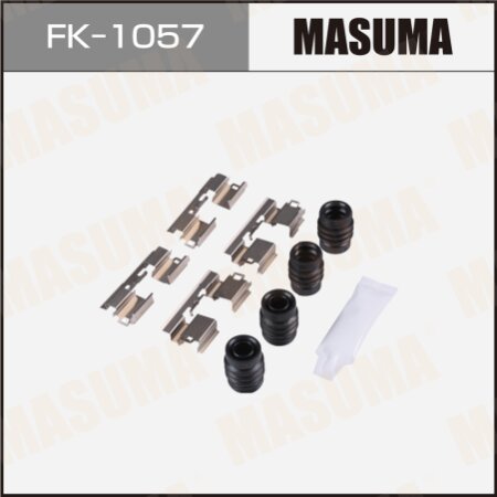 Монтажный комплект фиксаторов тормозных колодок MASUMA, FK-1057