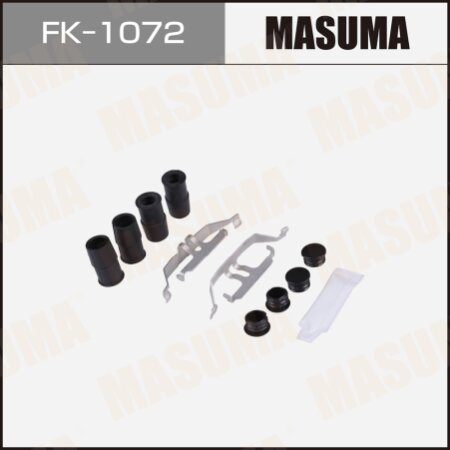 Монтажный комплект фиксаторов тормозных колодок MASUMA, FK-1072