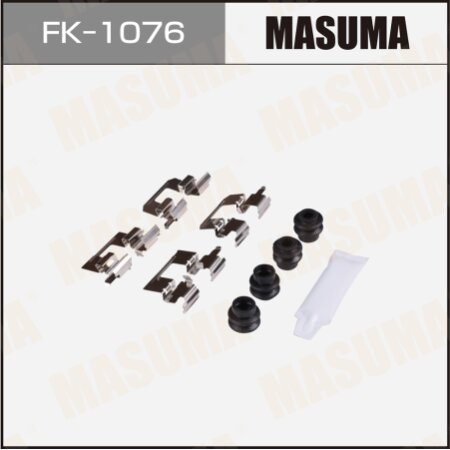 Монтажный комплект фиксаторов тормозных колодок MASUMA, FK-1076