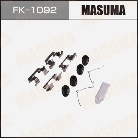 Монтажный комплект фиксаторов тормозных колодок MASUMA, FK-1092