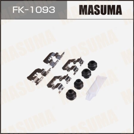 Монтажный комплект фиксаторов тормозных колодок MASUMA, FK-1093