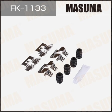 Монтажный комплект фиксаторов тормозных колодок MASUMA, FK-1133