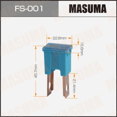 Предохранитель плавкий Masuma силовой 20А (П), FS-001
