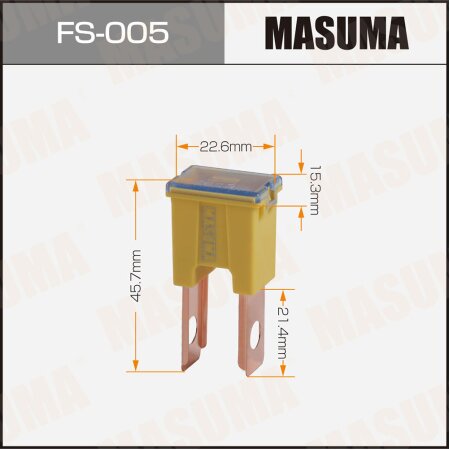 Предохранитель плавкий Masuma силовой 60А (П), FS-005