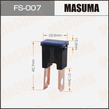 Предохранитель плавкий Masuma силовой 80А (П), FS-007