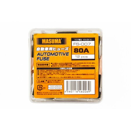 Предохранитель плавкий Masuma силовой 80А (П), FS-007