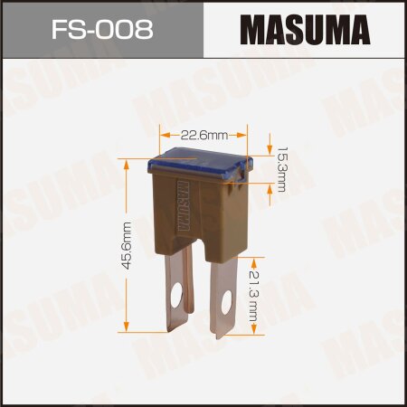 Предохранитель плавкий Masuma силовой 90А (П), FS-008