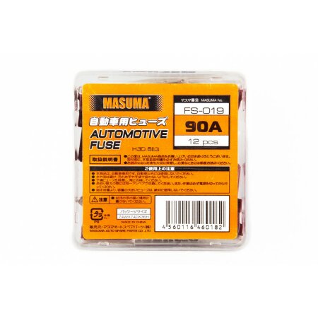 Предохранитель плавкий Masuma силовой 90А (М), FS-019