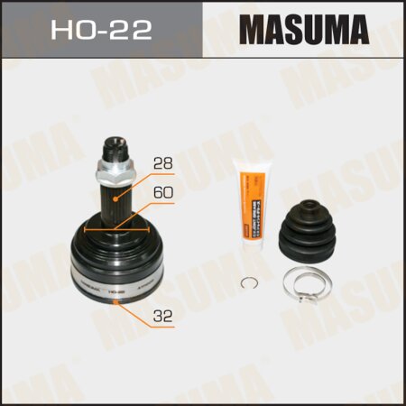 ШРУС наружный Masuma, HO-22