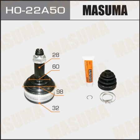 ШРУС наружный Masuma, HO-22A50