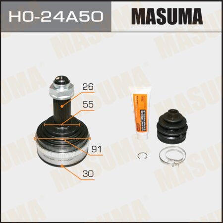 ШРУС наружный Masuma, HO-24A50