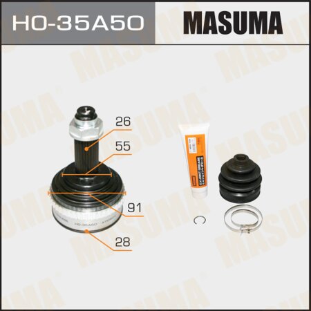 ШРУС наружный Masuma, HO-35A50