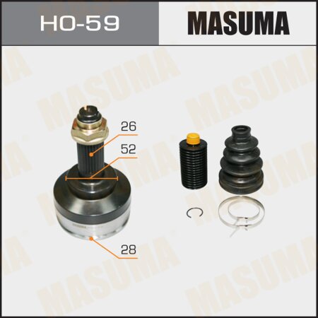 ШРУС наружный Masuma, HO-59