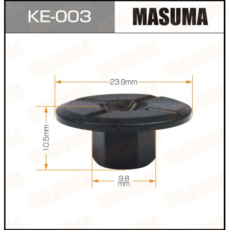 Клипса пластиковая Masuma, KE-003