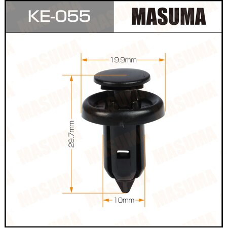 Клипса пластиковая Masuma, KE-055