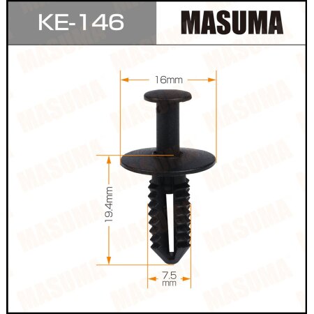 Клипса пластиковая Masuma, KE-146