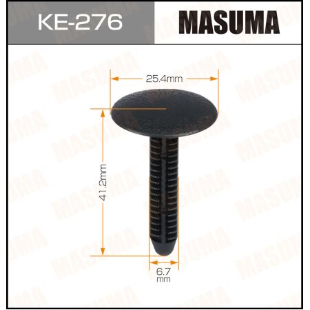 Retainer clip Masuma plastic, KE-276