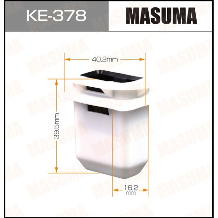 Клипса пластиковая Masuma, KE-378