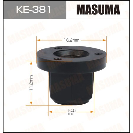 Клипса пластиковая Masuma, KE-381