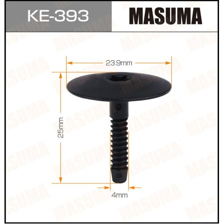 Клипса пластиковая Masuma, KE-393