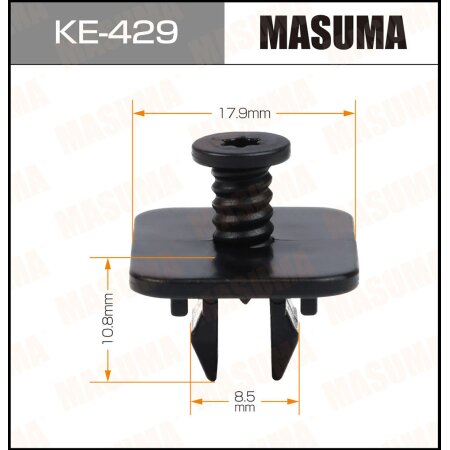 Клипса пластиковая Masuma, KE-429