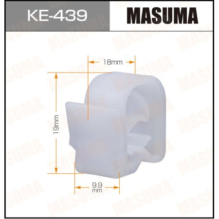 Клипса пластиковая Masuma, KE-439