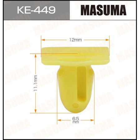 Клипса пластиковая Masuma, KE-449