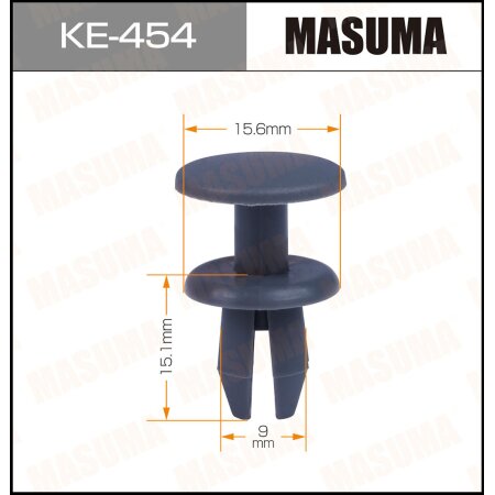 Клипса пластиковая Masuma, KE-454