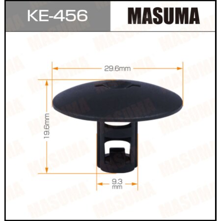 Клипса пластиковая Masuma, KE-456