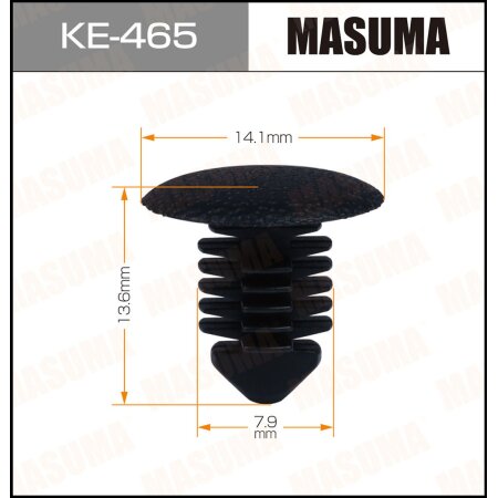 Клипса пластиковая Masuma, KE-465