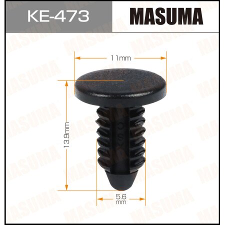 Клипса пластиковая Masuma, KE-473