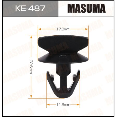 Клипса пластиковая Masuma, KE-487