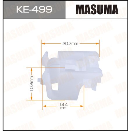 Клипса пластиковая Masuma, KE-499