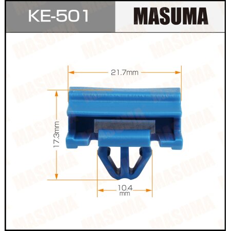 Клипса пластиковая Masuma, KE-501