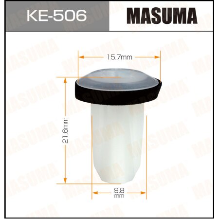Клипса пластиковая Masuma, KE-506