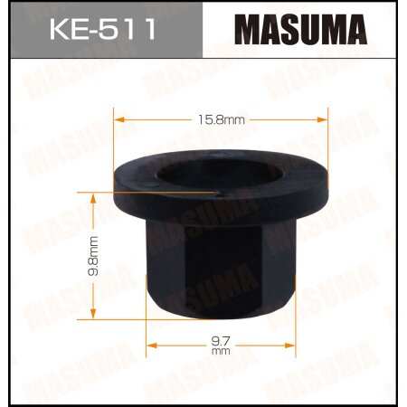 Клипса пластиковая Masuma, KE-511