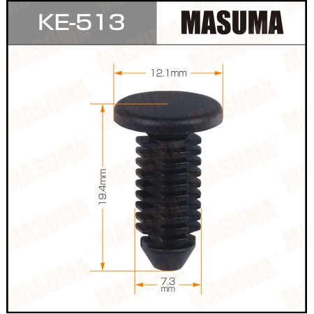 Клипса пластиковая Masuma, KE-513