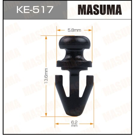 Клипса пластиковая Masuma, KE-517
