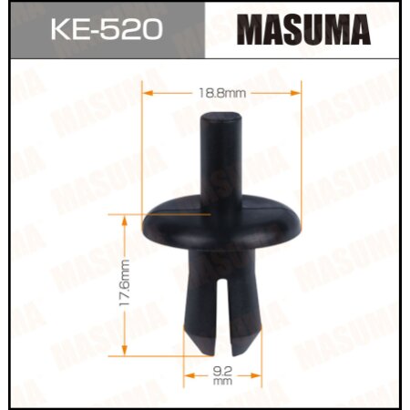 Клипса пластиковая Masuma, KE-520