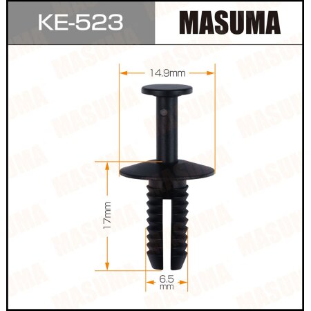 Клипса пластиковая Masuma, KE-523
