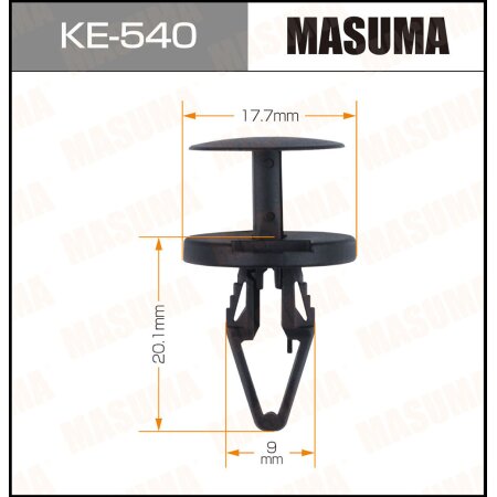 Клипса пластиковая Masuma, KE-540