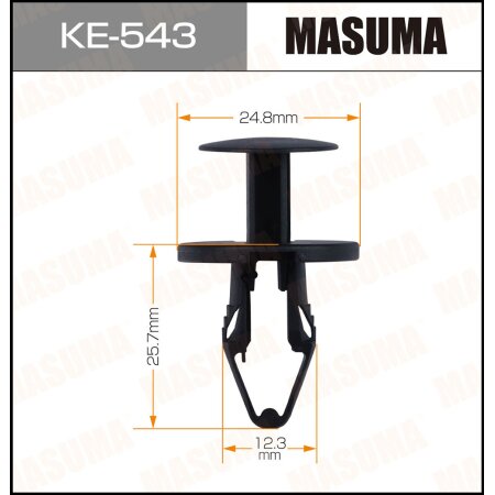 Клипса пластиковая Masuma, KE-543