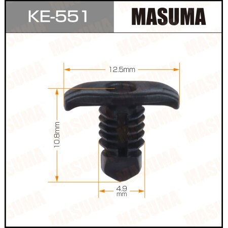 MASUMA KE-551, Клипса пластиковая Masuma — бренд автозапчастей №1 в России