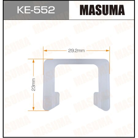 Клипса пластиковая Masuma, KE-552