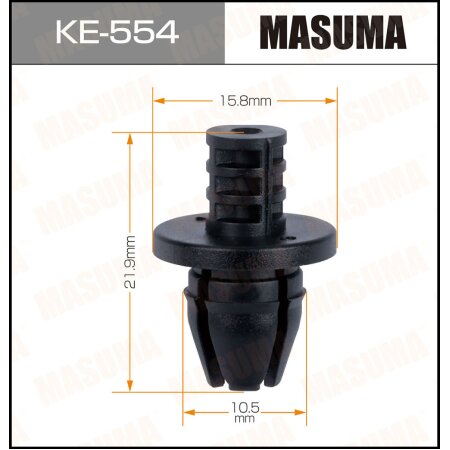 Клипса пластиковая Masuma, KE-554